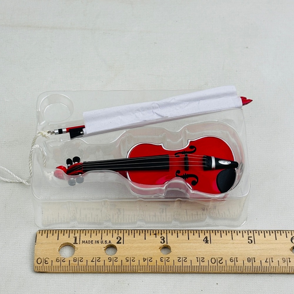Hallmark Ode To Joy Violin Magic Sound Christmas Keepsake Ornament 2019 - Picture 4 of 5